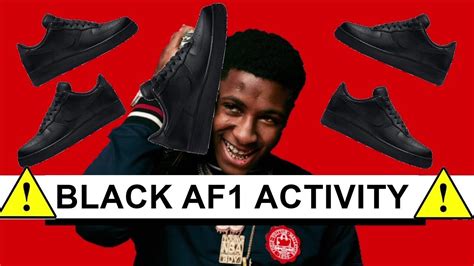 nba youngboy black air forces